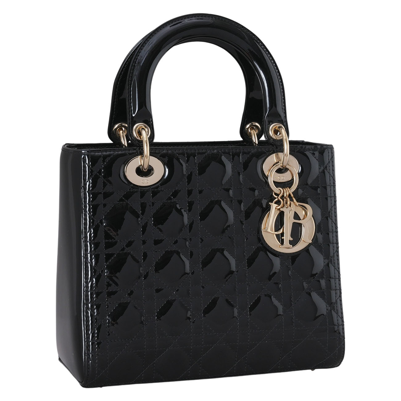 CHRISTIAN DIOR(USED)크리스찬디올 페이던트 레이디 디올 미듐